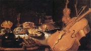 Pieter Claesz, Still Life with Museum instruments